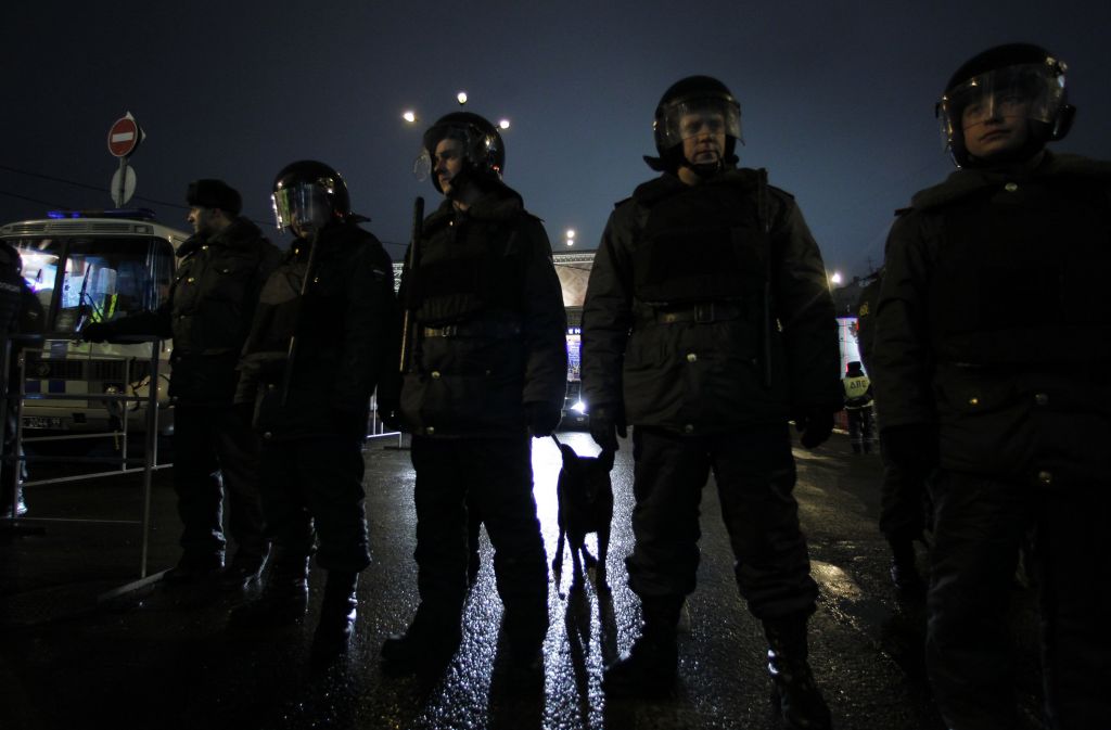 V Moskvi aretirali več protestnikov