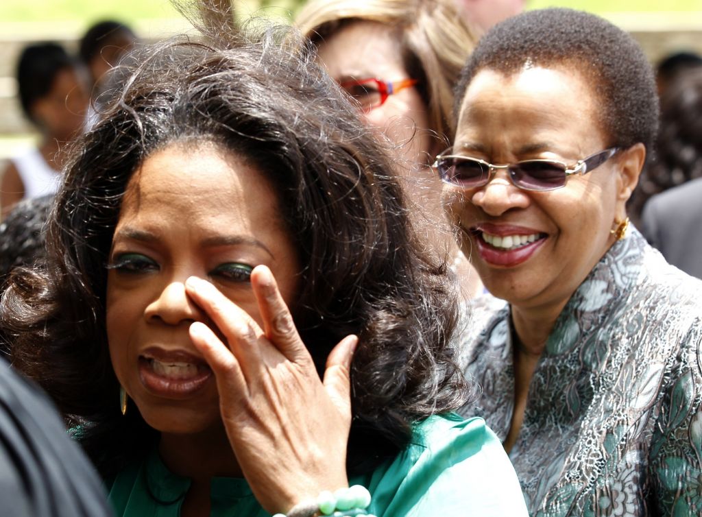 Oprah (57) joče v Južni Afriki