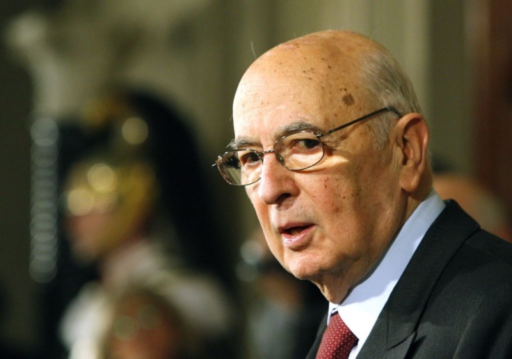 Napolitano spet predsednik, nasprotniki pozivajo k vstaji