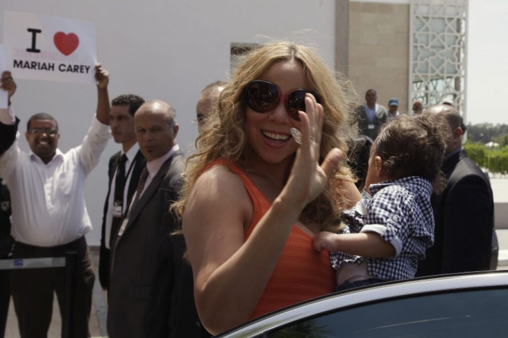 Mariah Carey (42) s sinom obiskala Maroko