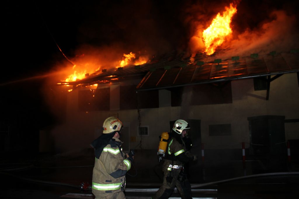 V Ljubljani izbruhnil požar