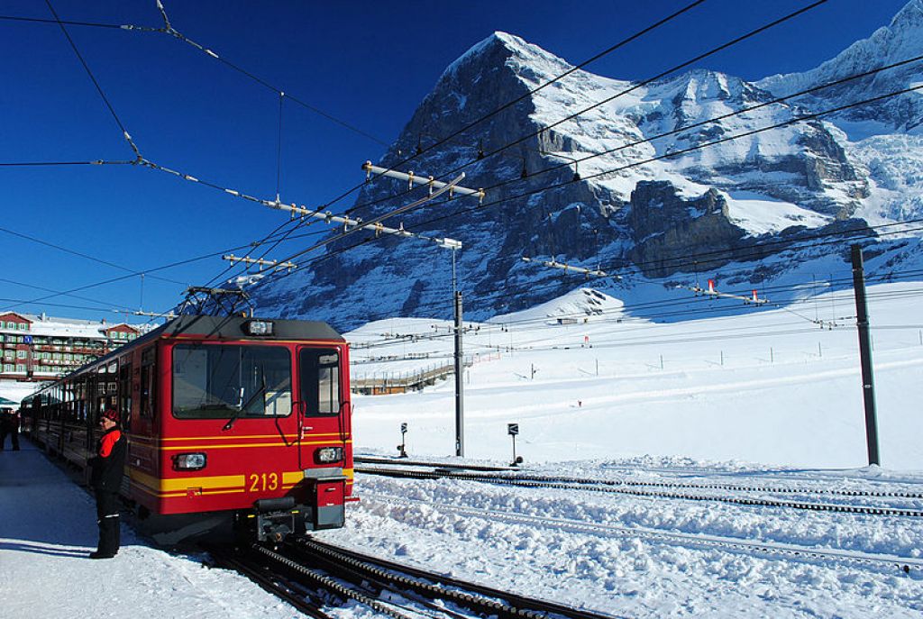 Stoletje železnice na štiritisočak Jungfrau