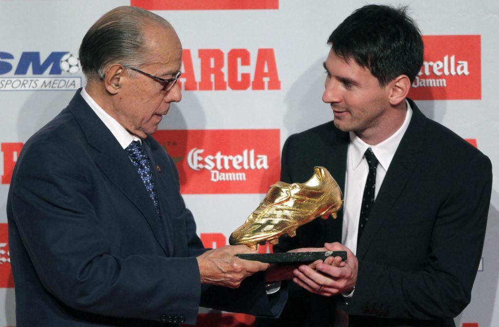 Messi v mladosti za gol dobil piškot, danes pa zlati čevelj