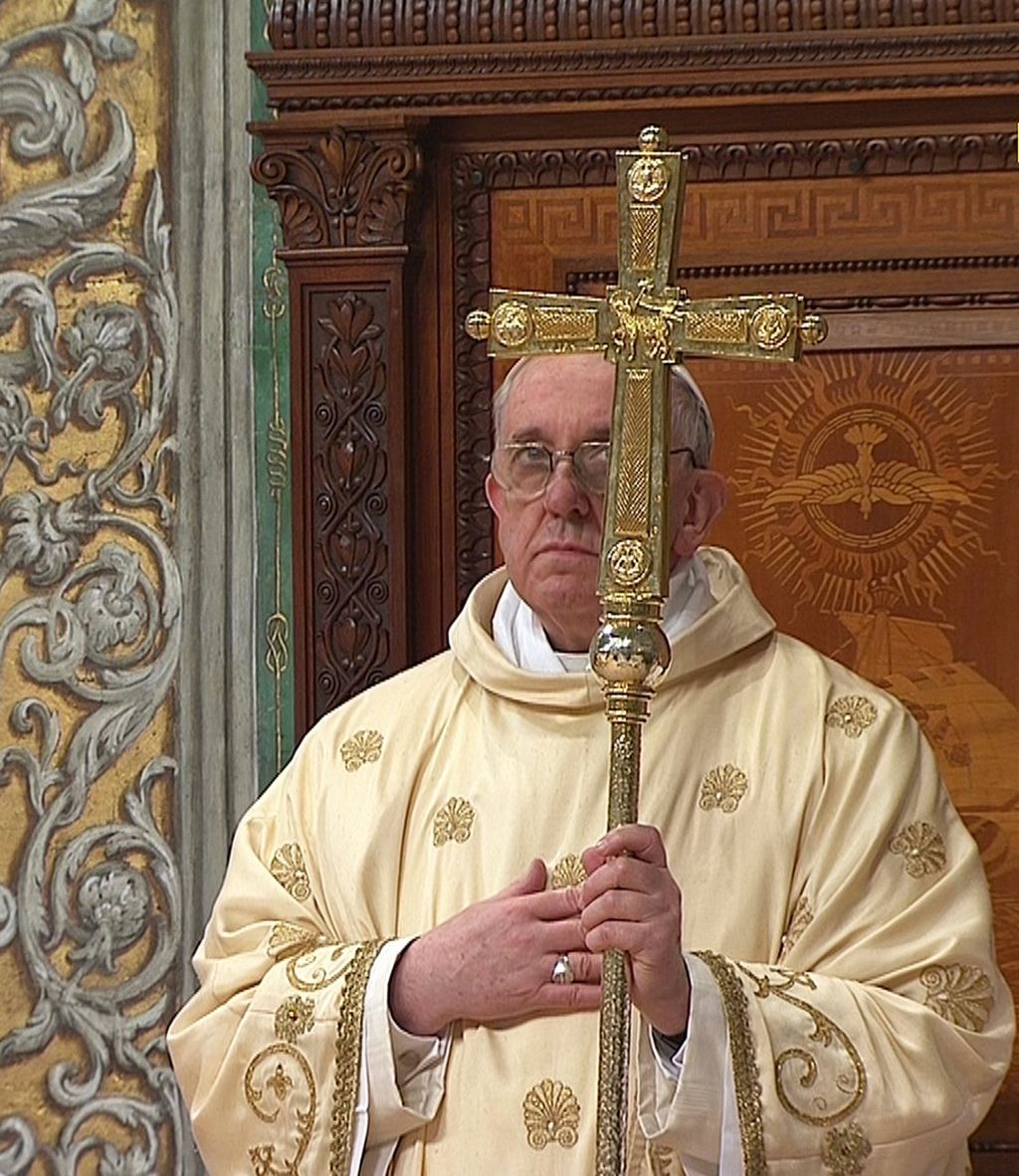 Papež Frančišek daroval prvo mašo po izvolitvi