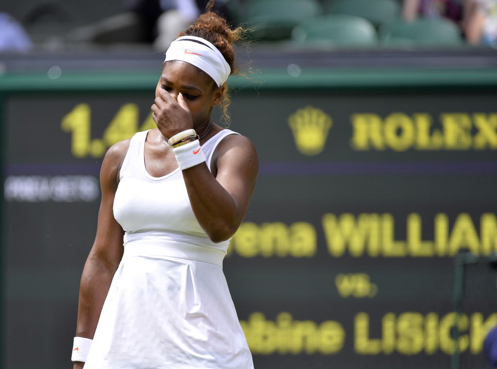 Nova senzacija v Wimbledonu: izpad Serene Williams