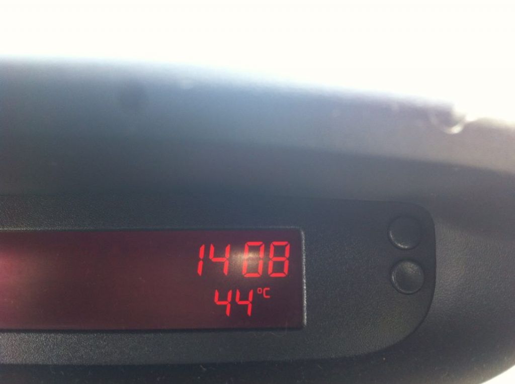 FOTO: Pri Petri 39 stopinj, vroče tudi Nastji v avtu
