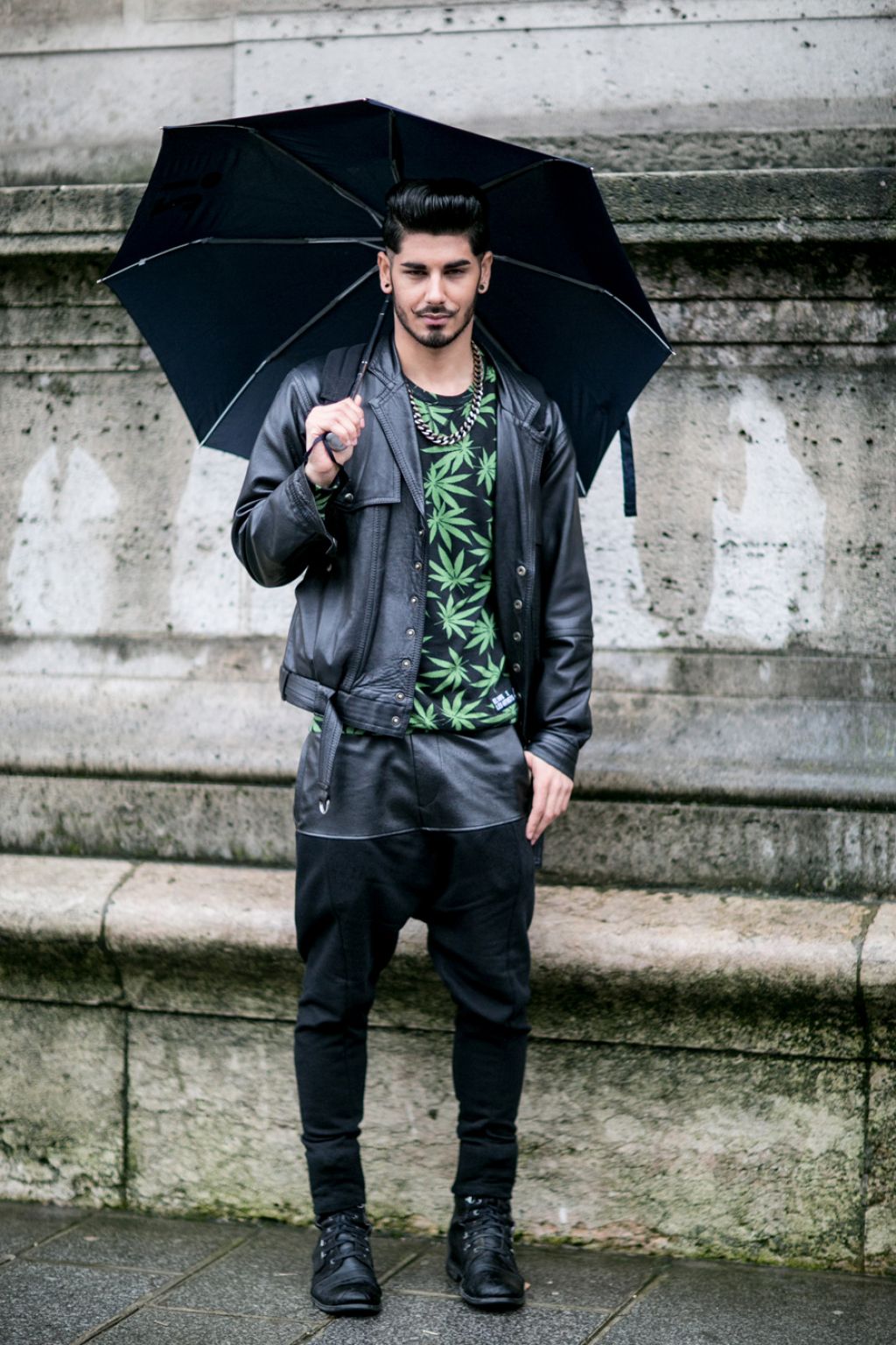 FOTO: Moška moda na pariških ulicah