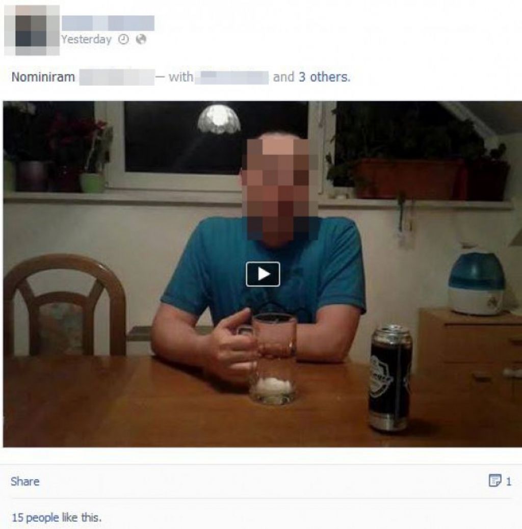 FOTO: Nevarne igre: slovenska mladina se opija preko facebooka