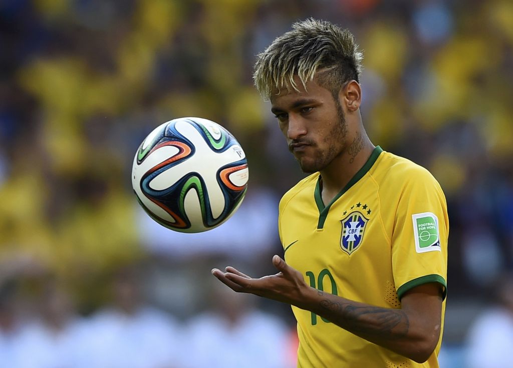 Neymar po poškodbi spet trenira
