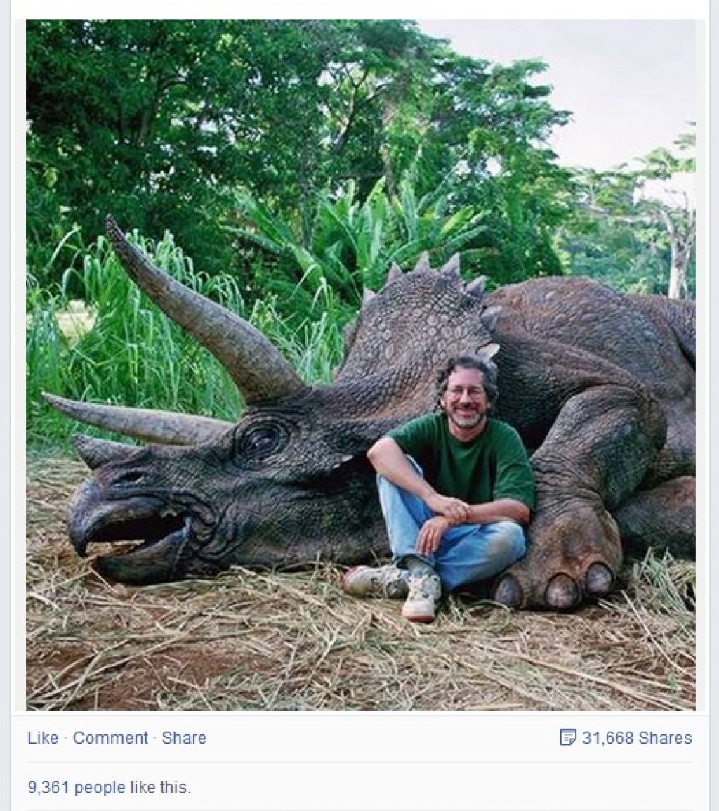 Zgroženi, ker je Spielberg ubil dinozavra