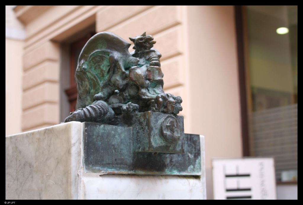 V Ljubljani ukradli bronastega zmajčka