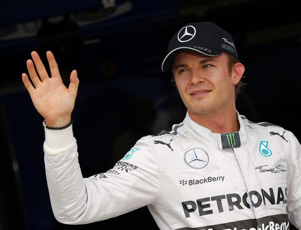 Rosberg s prvega startnega mesta