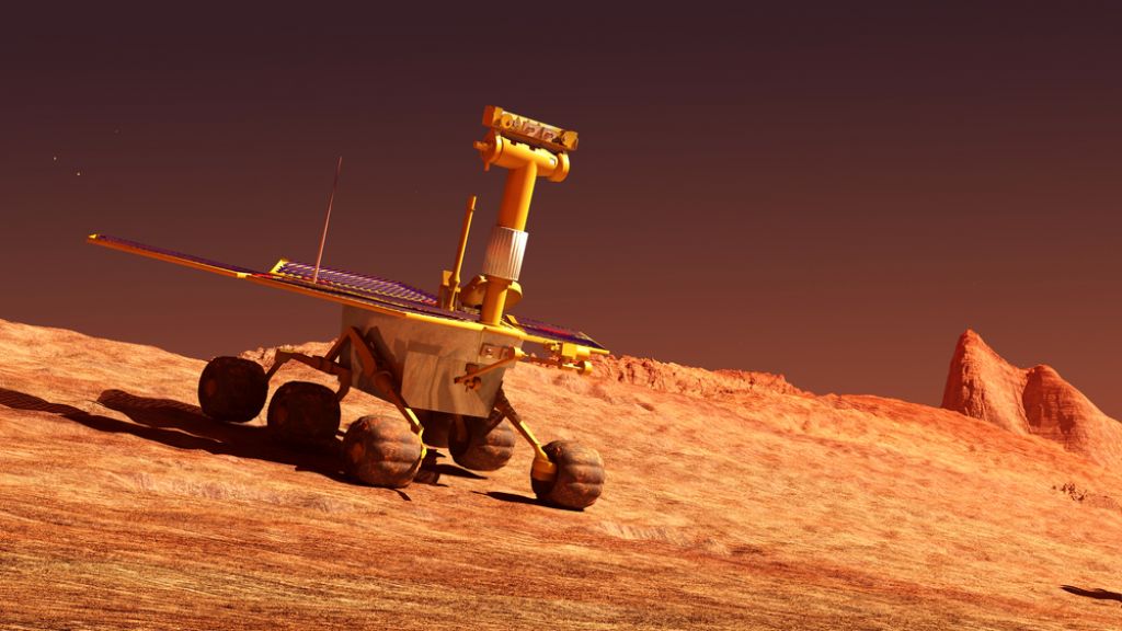 Posnetki z Marsa zrežirani v puščavi?