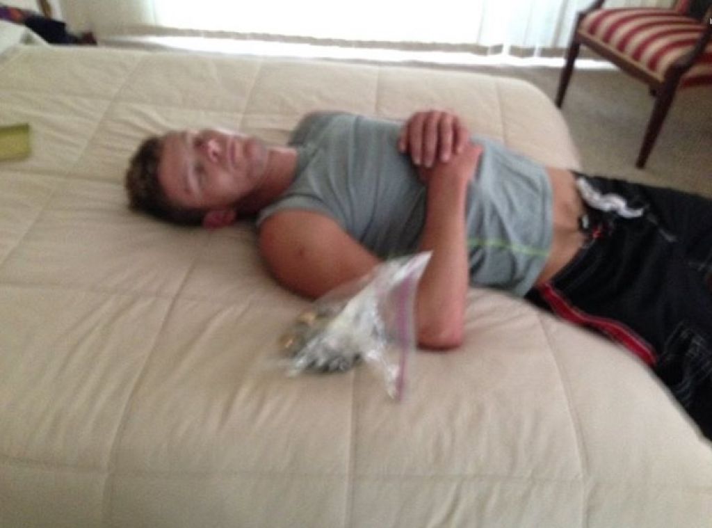 FOTO: Neumni vlomilec: zaspal v žrtvini postelji