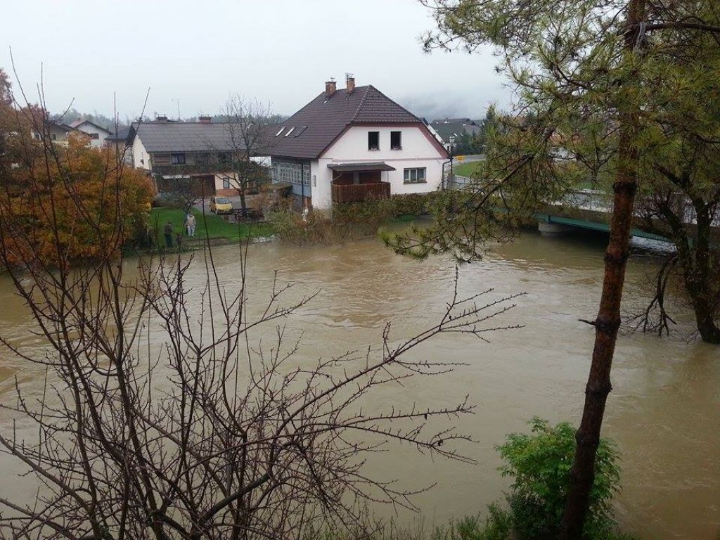 Arso napovedal obsežne, silovite poplave