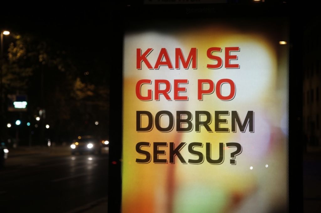 FOTO: Vroče v Ljubljani: po seksu se gre ...