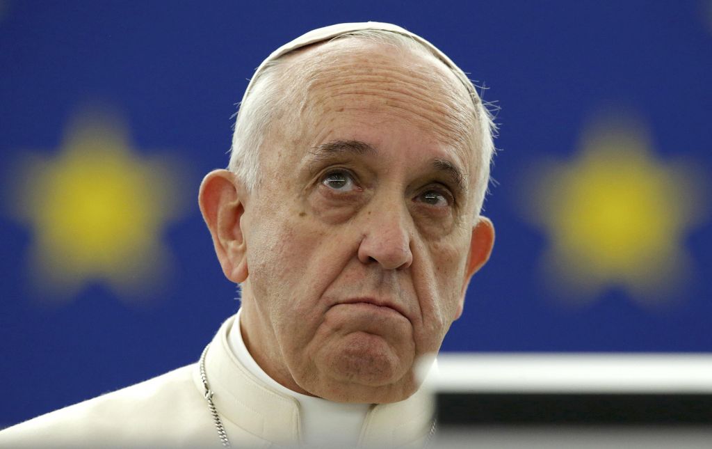 Papež Frančišek kritičen v Evropskem parlamentu