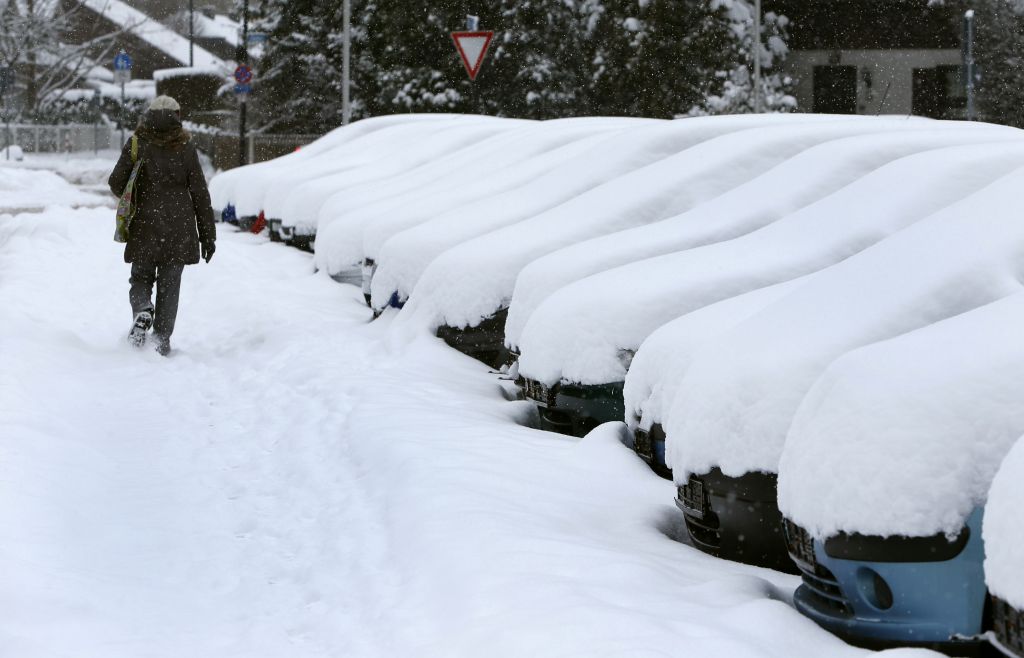 Snežna odeja: mesto z najvišjo ga ima 24 cm