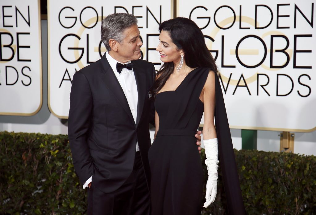 FOTO: Za Conchito so se obračali, Clooney zardeval