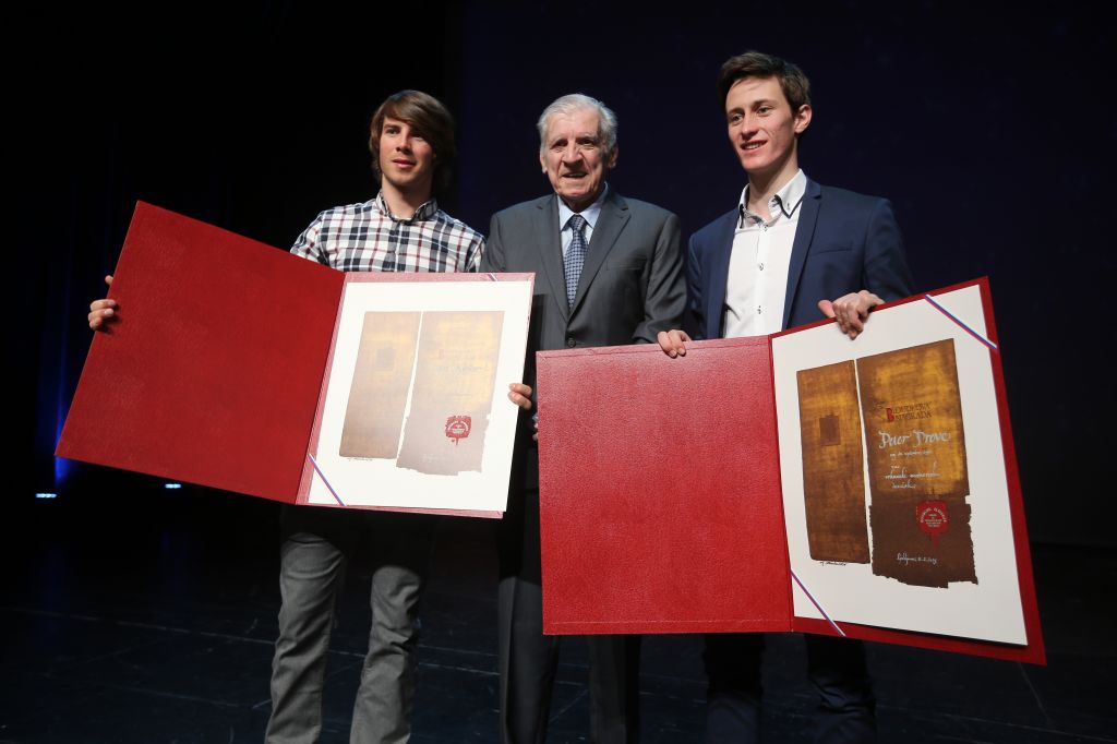 Košir, Prevc in Sever Bloudkovi nagrajenci za 2014 