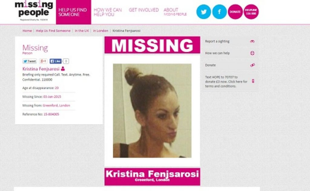 Kristina (20) izginila, prijatelji prosijo za pomoč