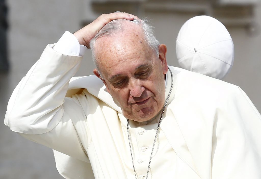 FOTO: Papež ne mara hrvaške Marije