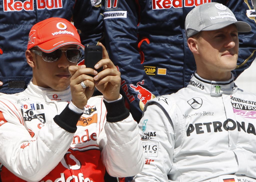 Sramotno: Hamilton nad paraliziranega Schumacherja