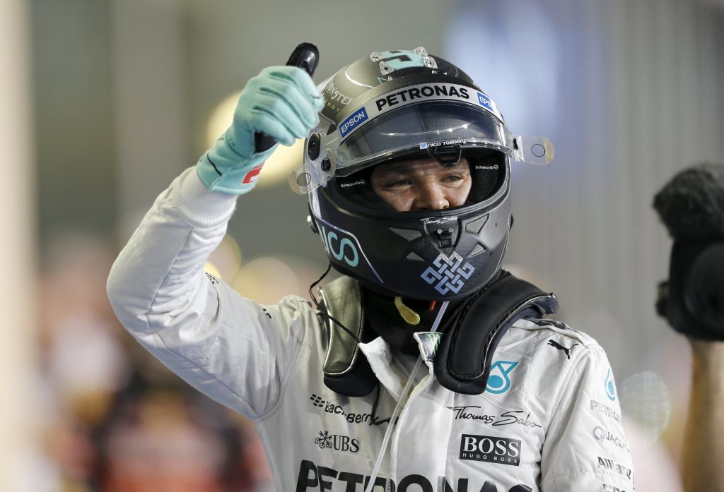 Za konec sezone slavje Rosberga