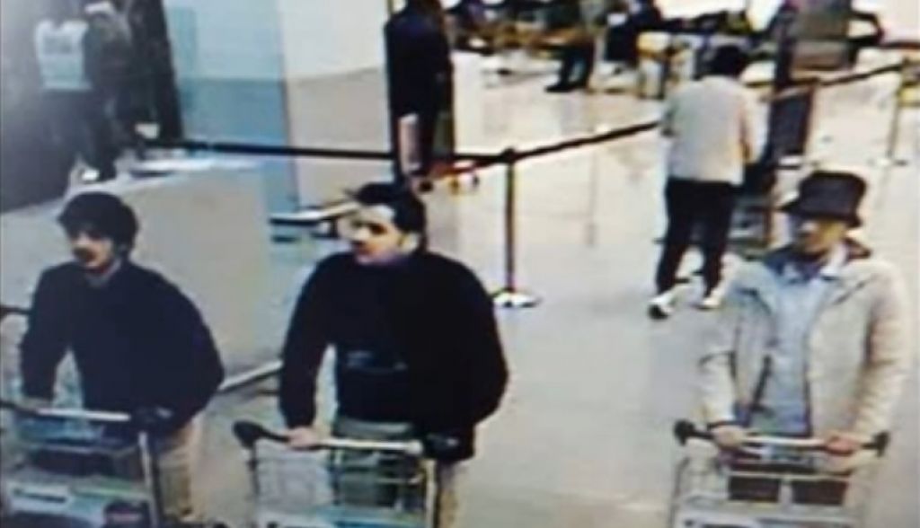 FOTO in VIDEO: To so krivci za napade na bruseljskem letališču
