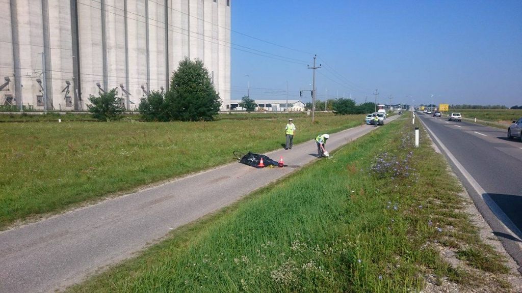 FOTO: Usodno jutranje kolesarjenje, umrl naj bi bil Franc Novak