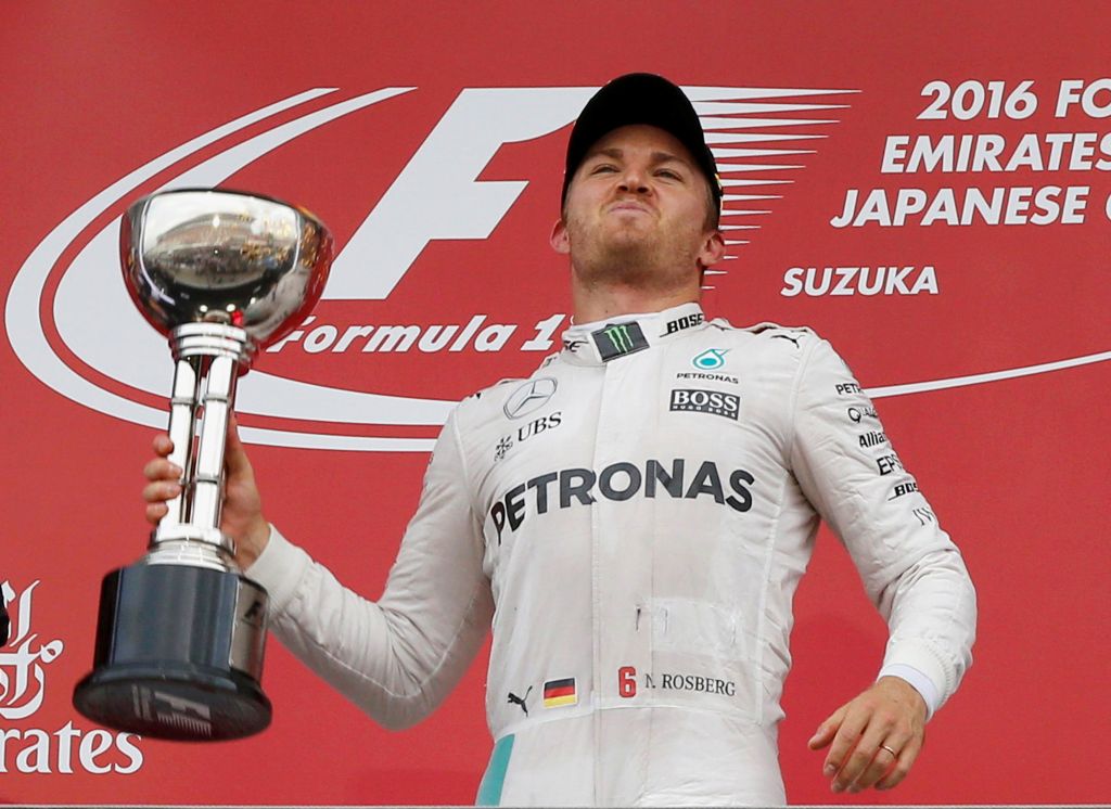 FOTO: Rosberg zmagal v Suzuki in povečal vodstvo v SP