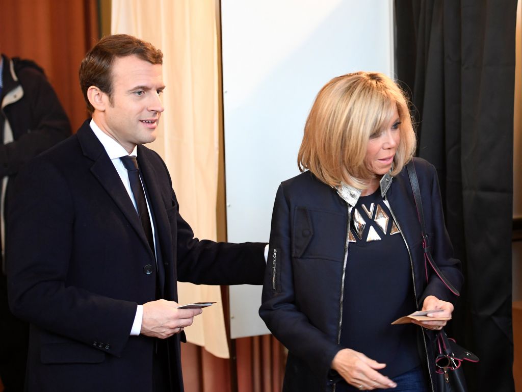 FOTO: Macron zmagovalec predsedniških volitev