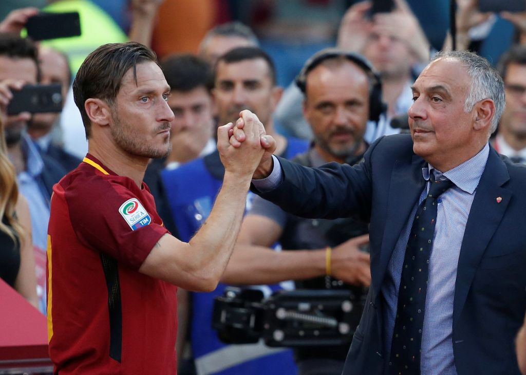 FOTO: Poslovil se je legendarni Totti