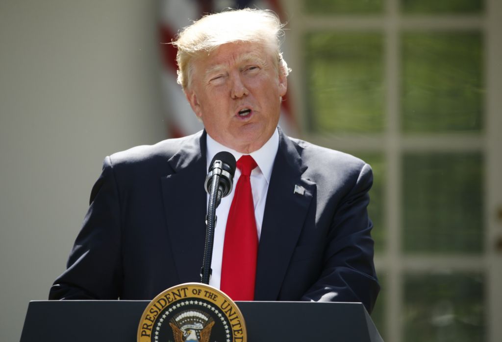 Trump napovedal umik ZDA iz podnebnega sporazuma 