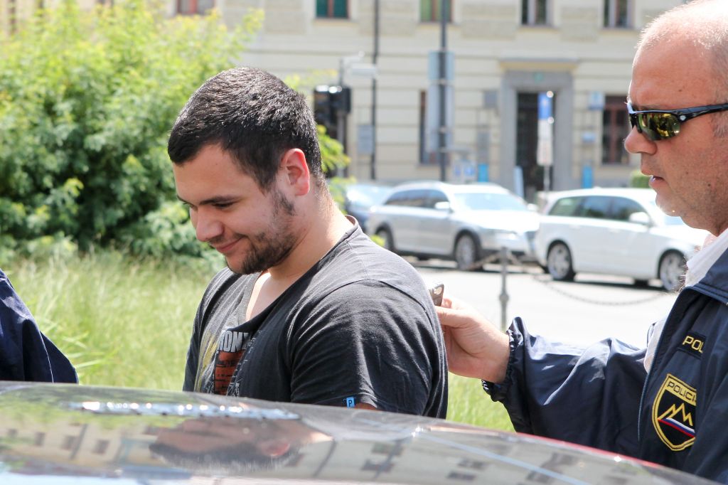 FOTO: Stefan (20), ki je sodil Gašperju Tiču, danes z nasmeškom