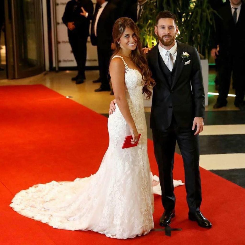 FOTO: Lionel Messi se je poročil, fotoalbum je bogat