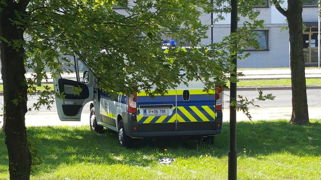 FOTO: Ljubljanski policisti: druge kaznujejo, sami parkirajo po domače