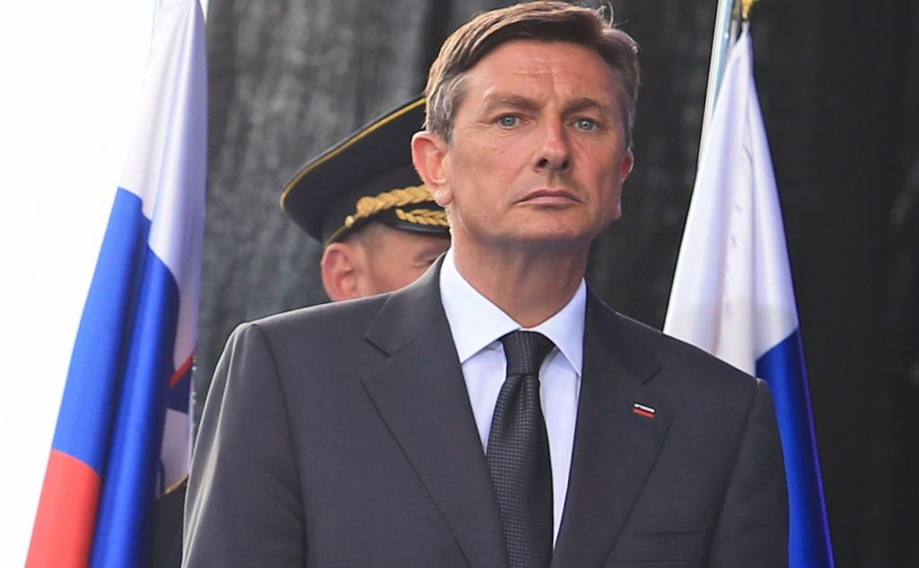FOTO: Pahor začel mandat: »Najmlajšim državljančkom« obljubil sladoled