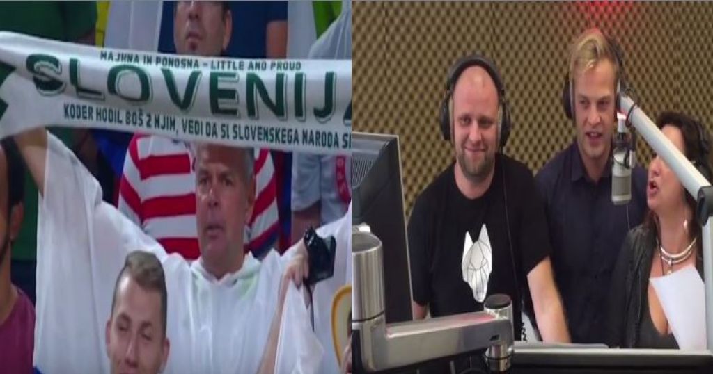 VIDEO: Tako so Latvijci vse jutro peli slovensko himno