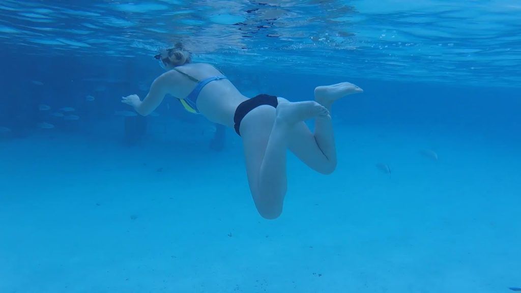 VIDEO: Pod vodo snemal ženo, nato jo je zagledal morski pes