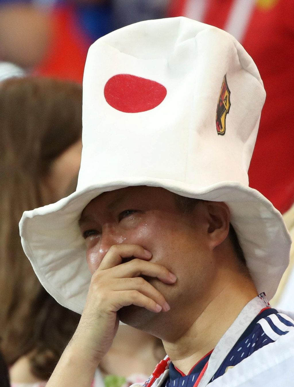 FOTO: Japonski navijači po velikem porazu presenetili vse