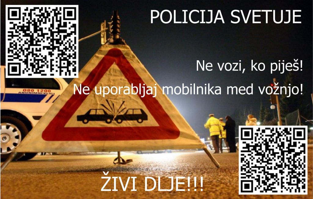 Lendavški policist izdelal pametno vizitko