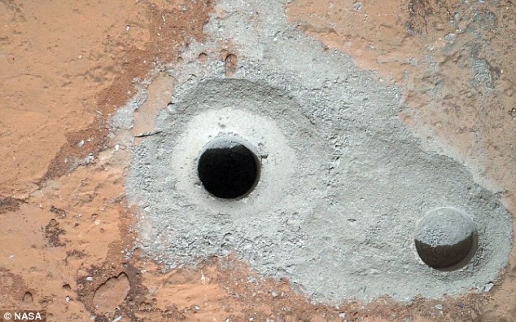 Prvo vrtanje na Marsu