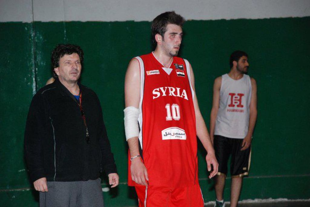 Slovenec rešuje sirske košarkarje