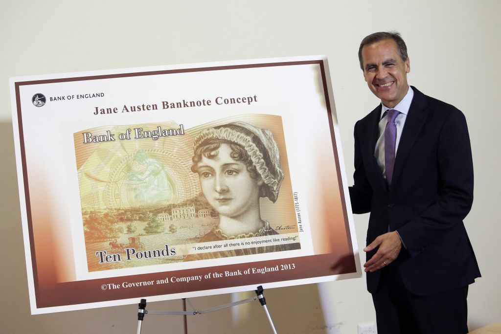 Jane Austen na 10 funtih