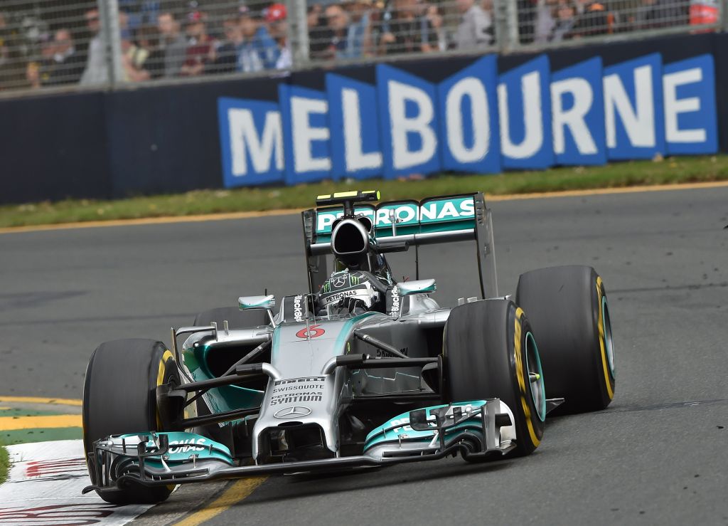 Rosbergu premiera, Vettel in Hamilton v avtu