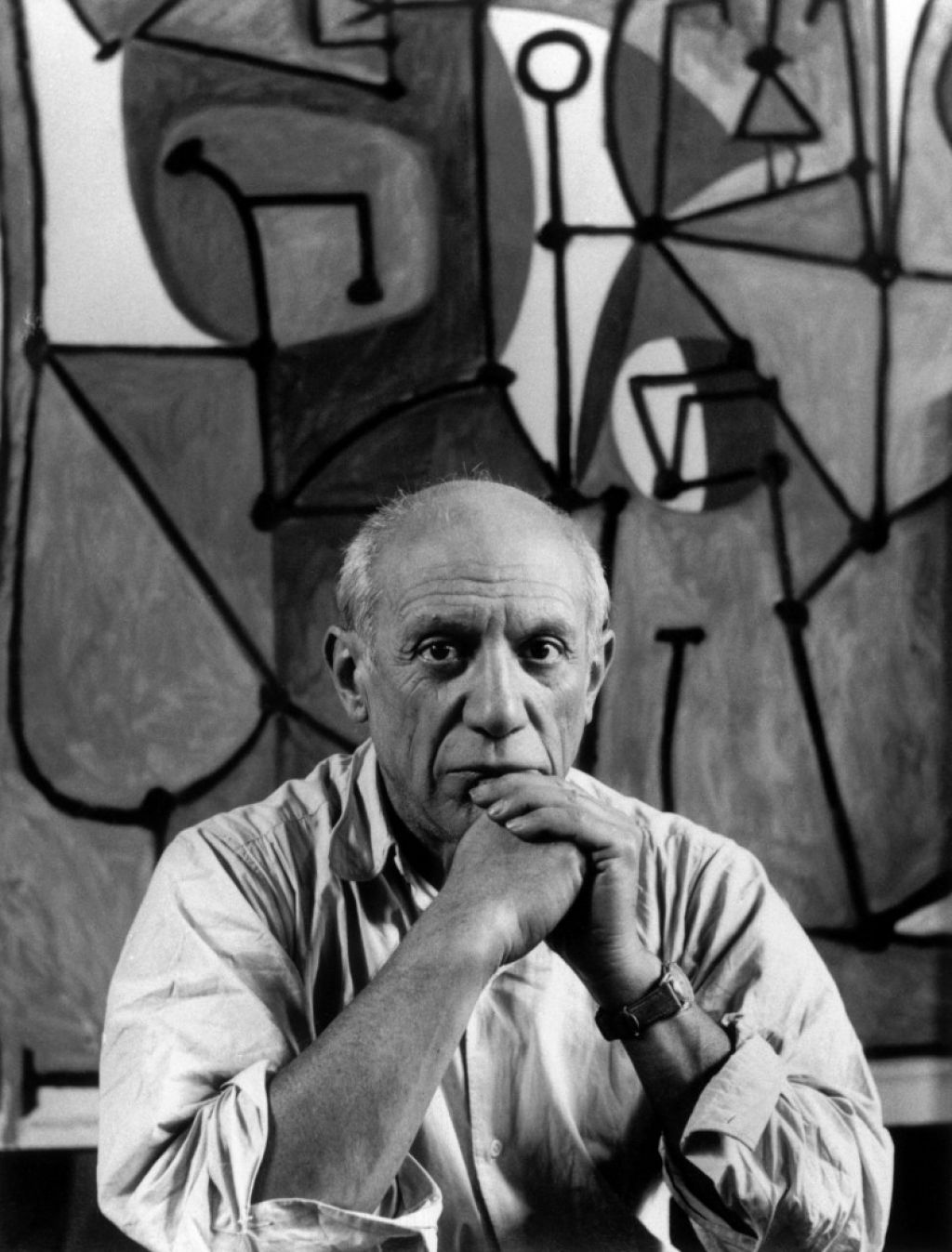 Picasso ždel v skladišču
