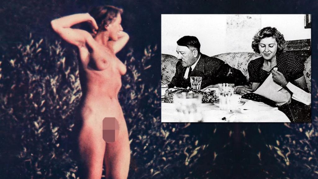 Na fotografijah gola Hitlerjeva ljubica?
