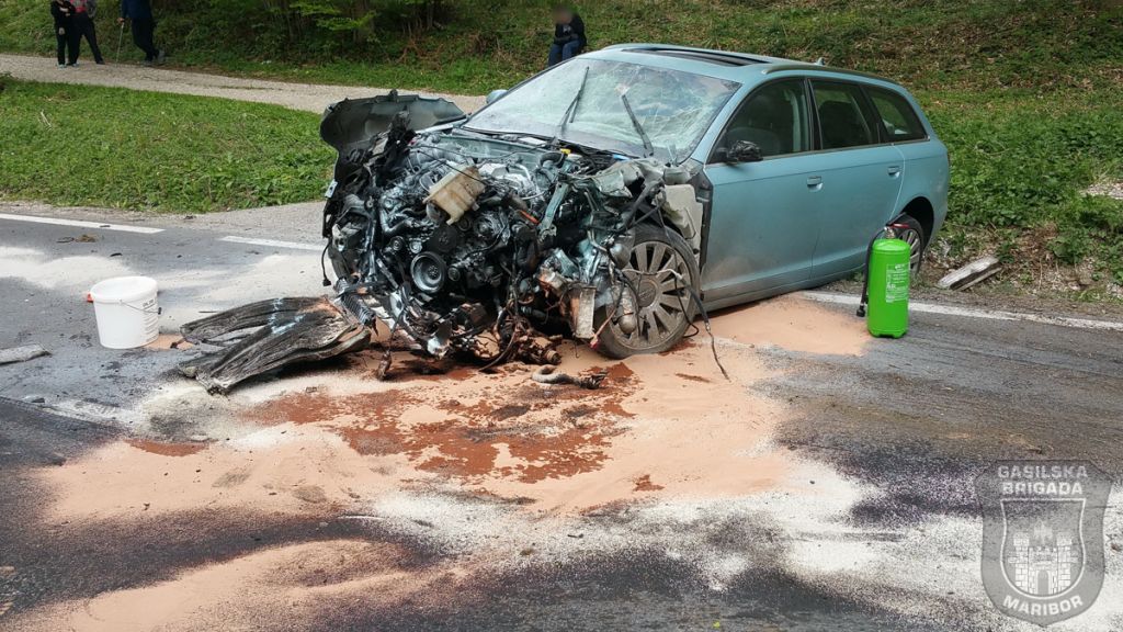FOTO: Lovil enega motorista in do smrti zbil drugega