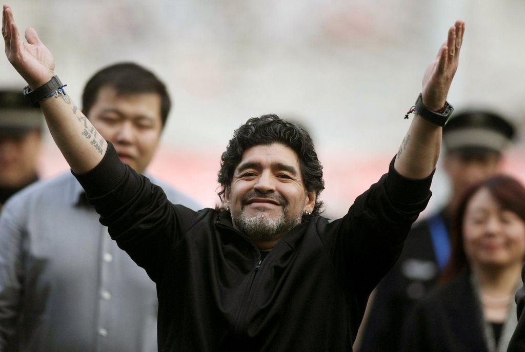 Diego Maradona še četrtič očka
